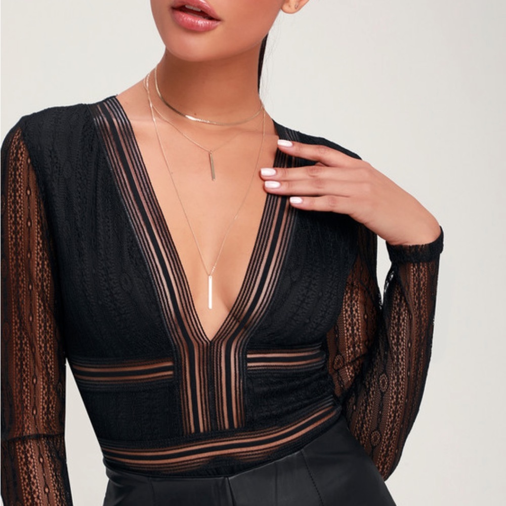 Gorgeous sexy lace bodysuit